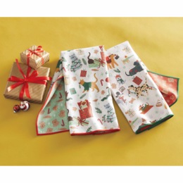 Pet Christmas Towel, , large