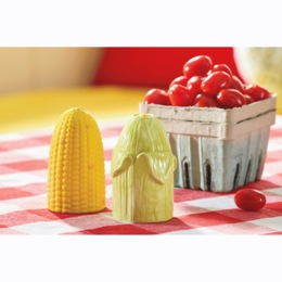 Corn Salt &amp; Pepper Shaker Set, , large