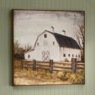 Framed White Barn Canvas, , large