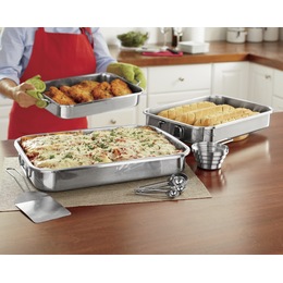 12-Piece Stainless Steel Roasting Set, , large