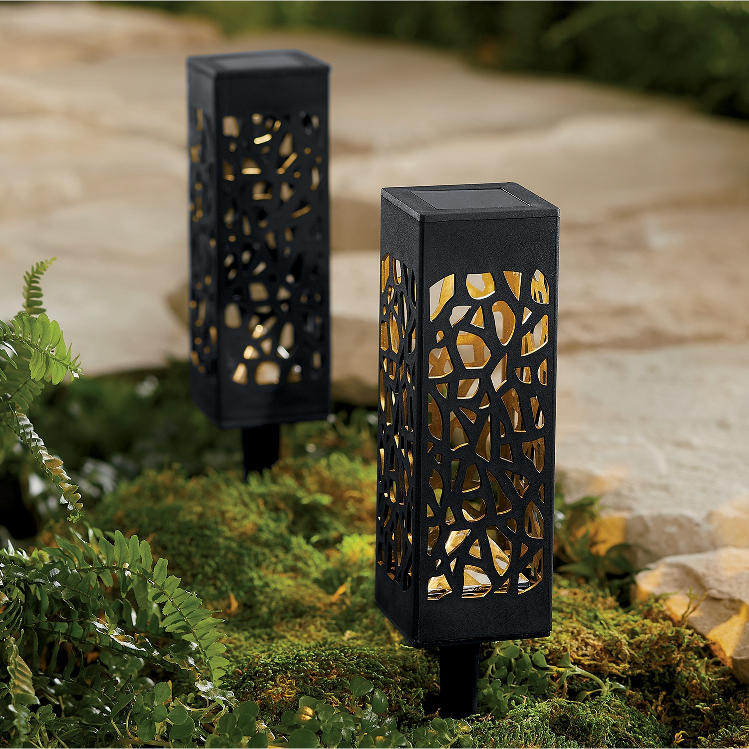 Solar lamp Garden ID Column