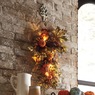 Lit Pumpkin Teardrop Swag, , large