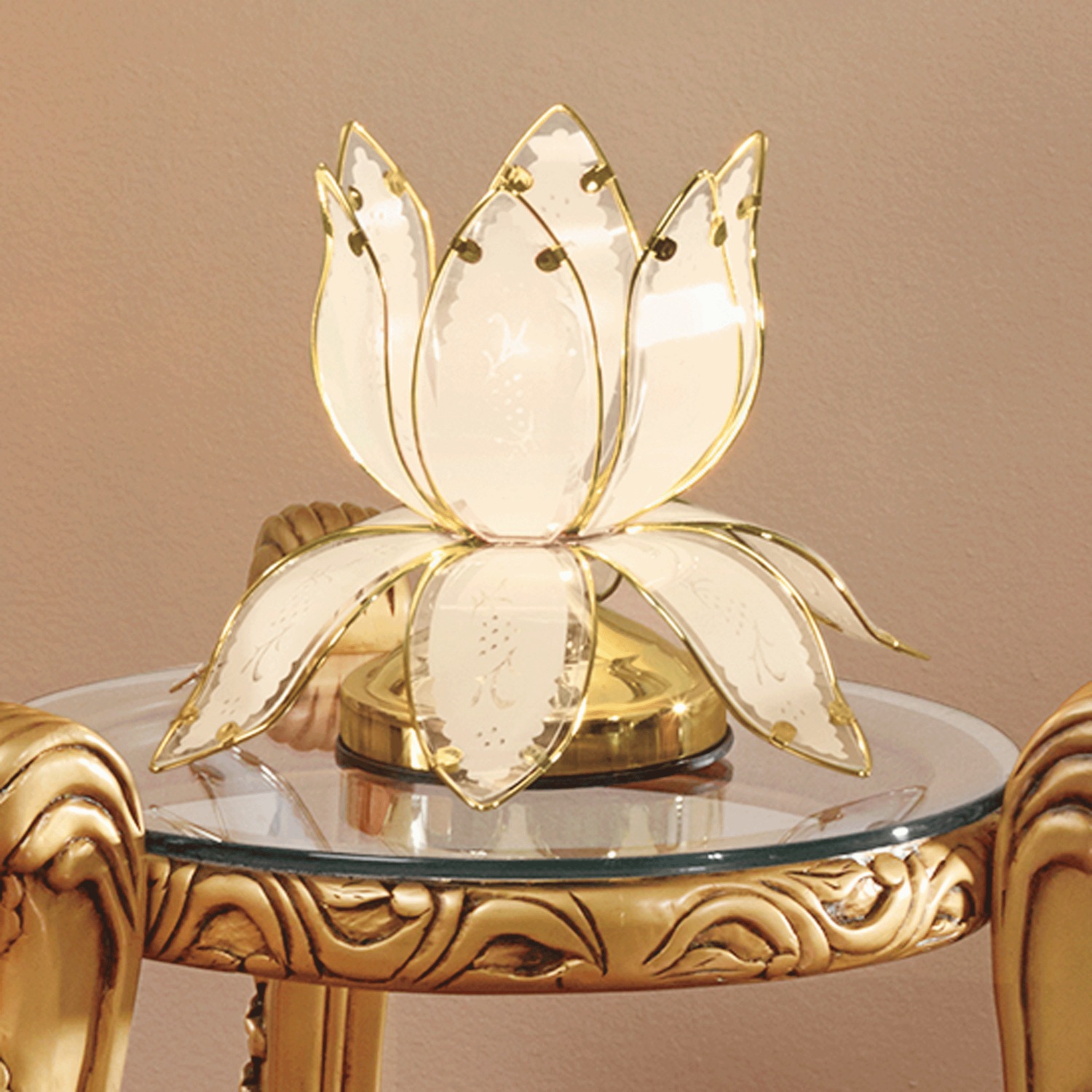 Lotus Touch Lamp | Seventh Avenue
