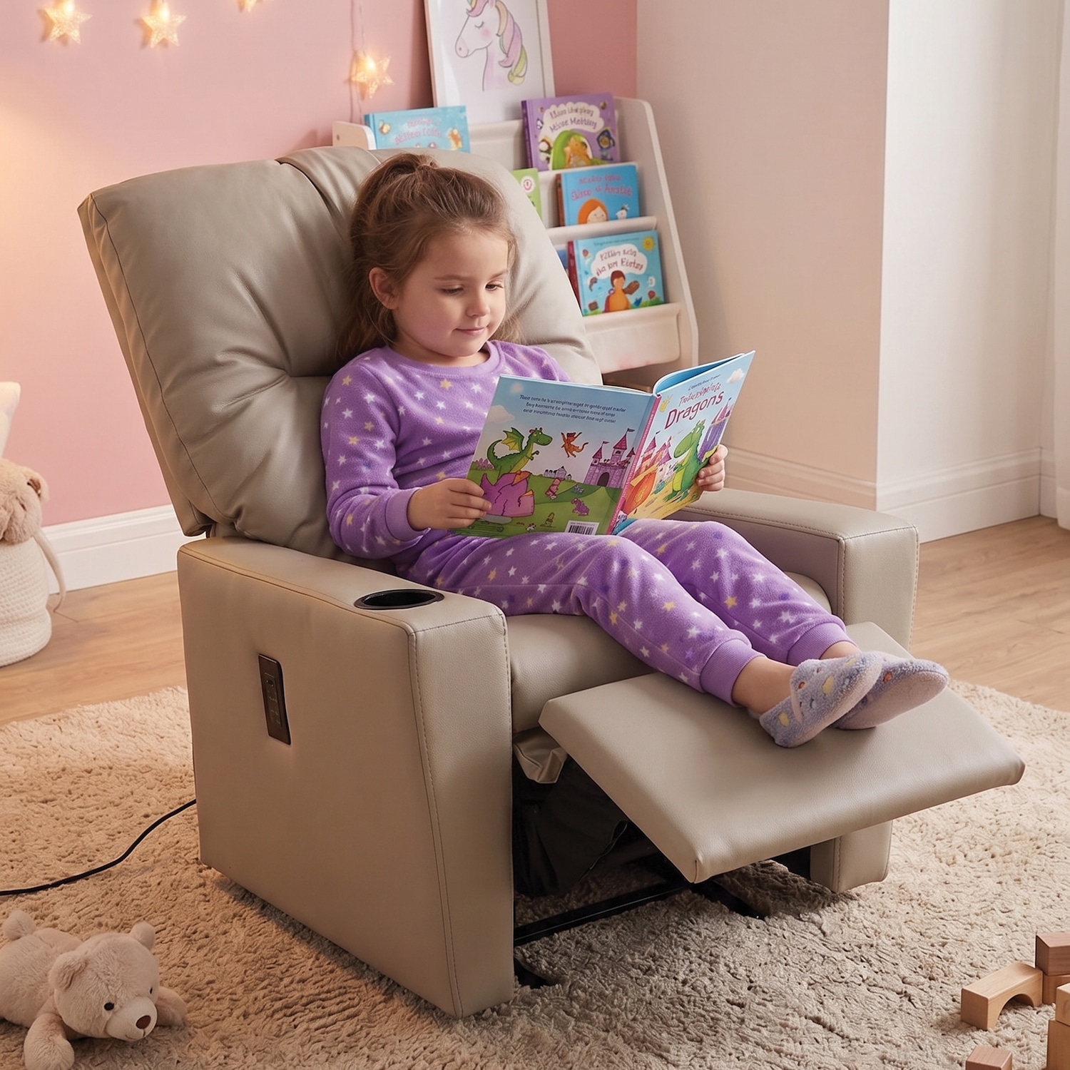 Youth Recliner with USB Ports | Seventh Avenue