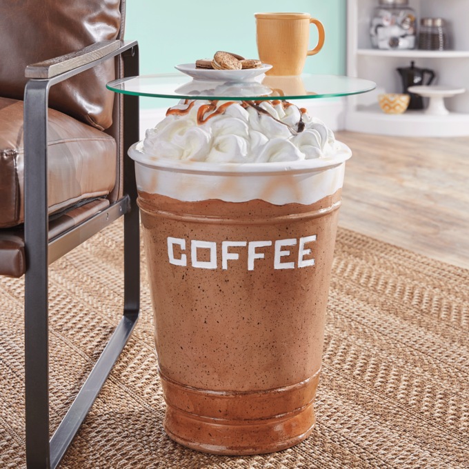 Iced Coffee Accent Table, , large