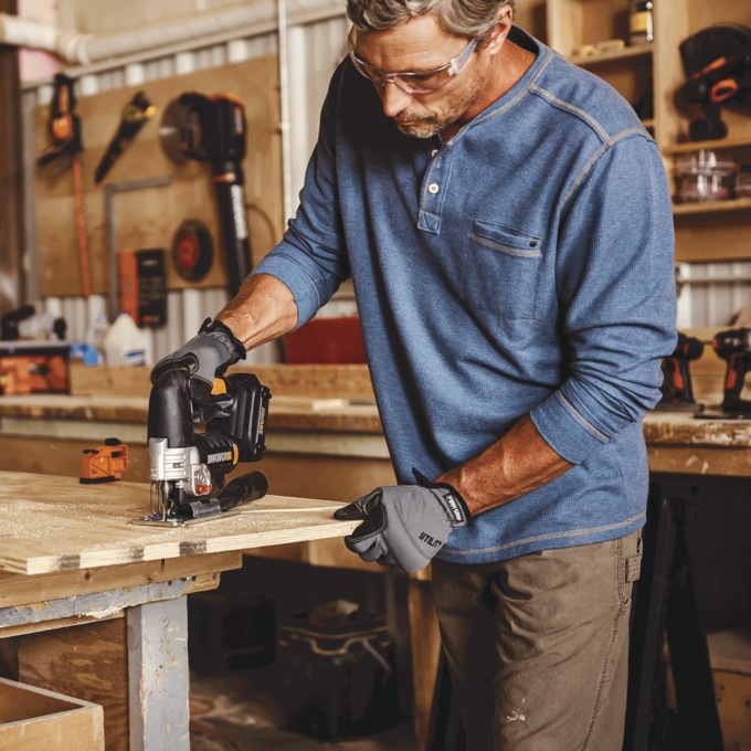 Worx 20-Volt Power Share Cordless Jigsaw, , large