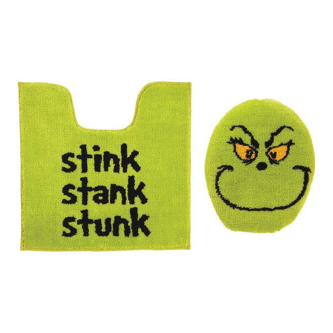 Grinch Toilet D&eacute;cor, , large