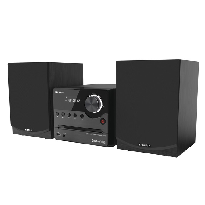 Sharp Micro Stereo System with CD/MP3/FM/Bluetooth, , large