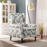 Toile Wingback Recliner, , large