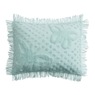 Addi Chenille Sham, Seaglass, large