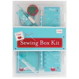 Dritz Blue Sewing Box Kit, , large