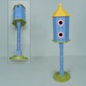 28" Bright Pedestal Birdhouse, , large