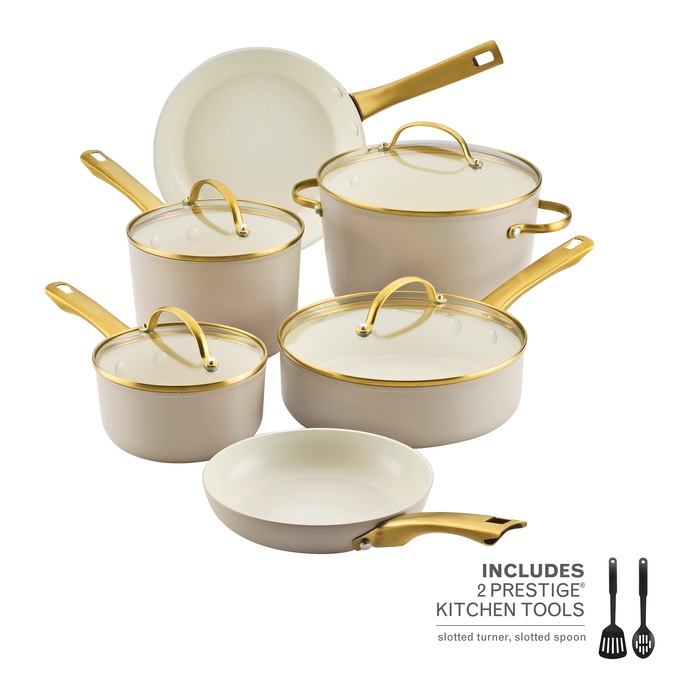 Farberware 12-Piece Forged Aluminum Cookware Set, , large