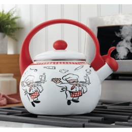 Chef Whistling Tea Kettle, , large