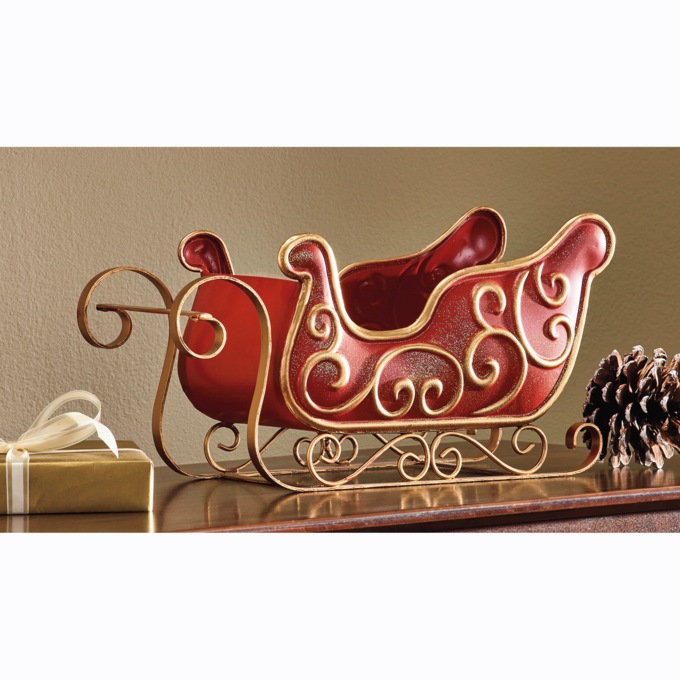 Red and Gold Sleigh, , large
