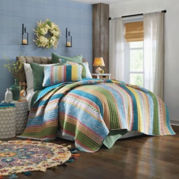 Charleston Oversized Quilt and Sham, , large