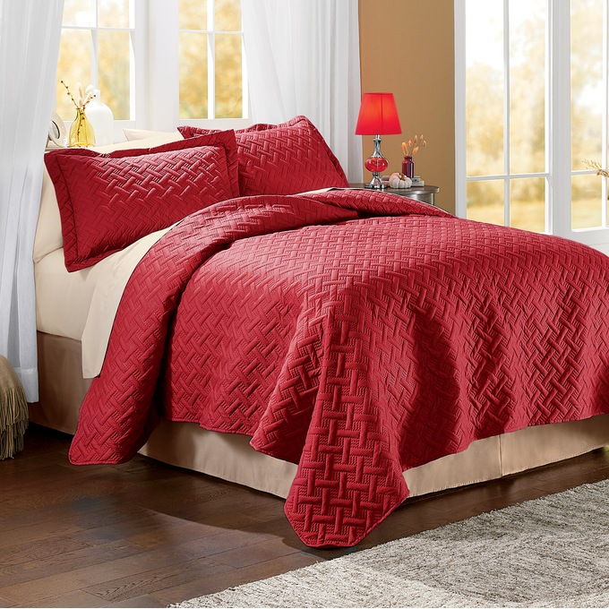 Color Connection® Solid Quilt, , large