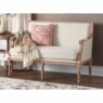 Country Carved Settee, , large
