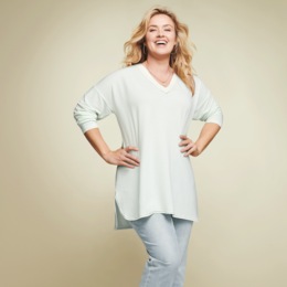 Cameleon V-Neck Top, , large