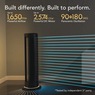 Vornado ARA Oscillating Tower Fan with Ambient Light, , large