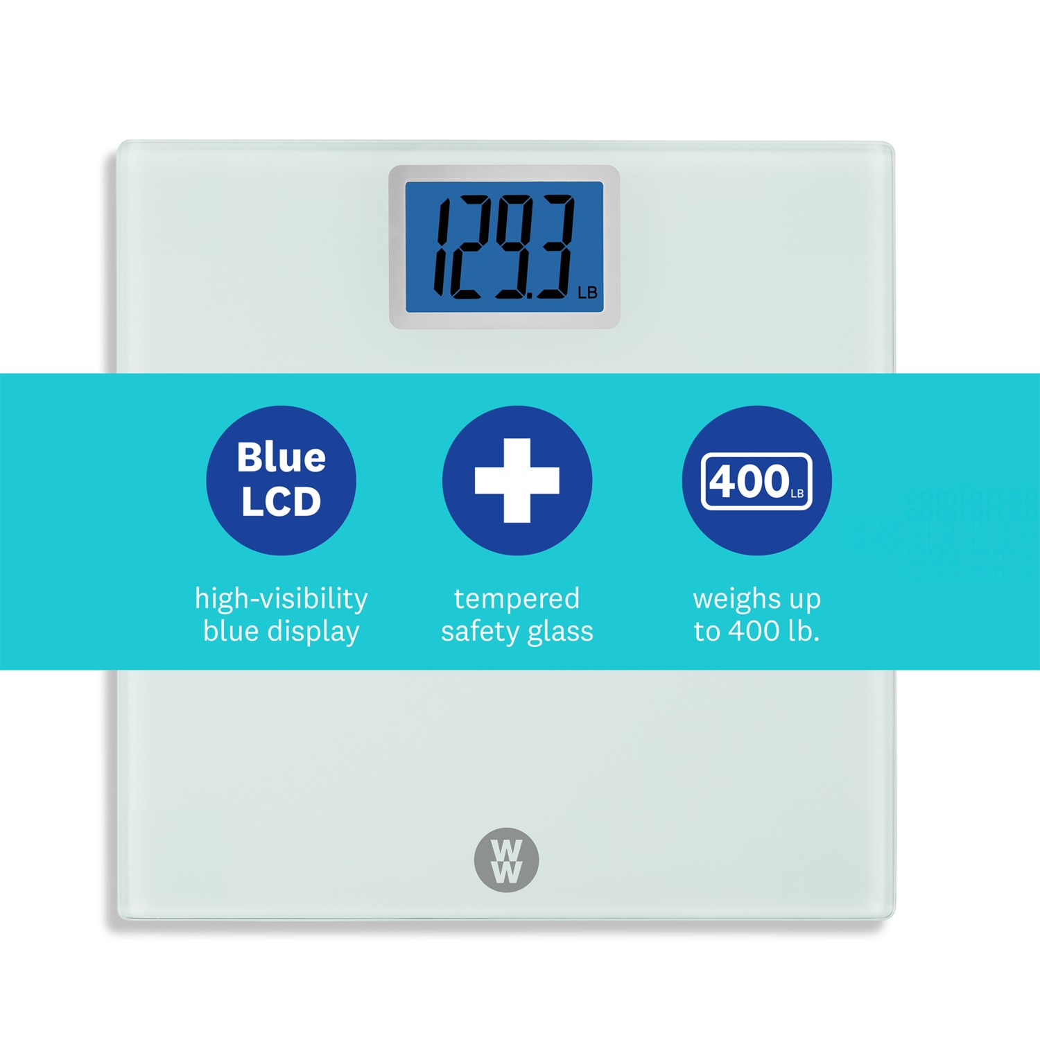 Weight Watchers Digital Glass Scale Seventh Avenue