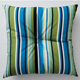Button-Tufted Outdoor Pillow, , large