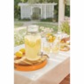 Retro Beverage Dispenser with Set of 4 Glasses, , large
