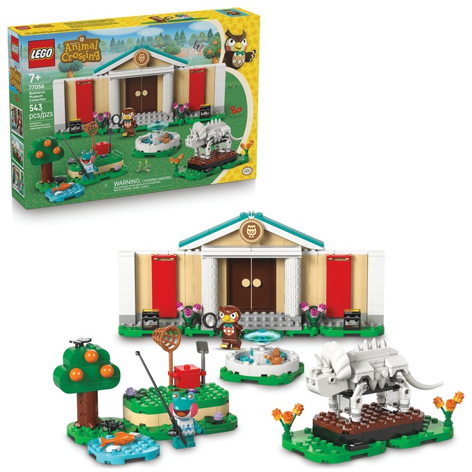 LEGO Animal Crossing Blathers's Museum Collection, , large