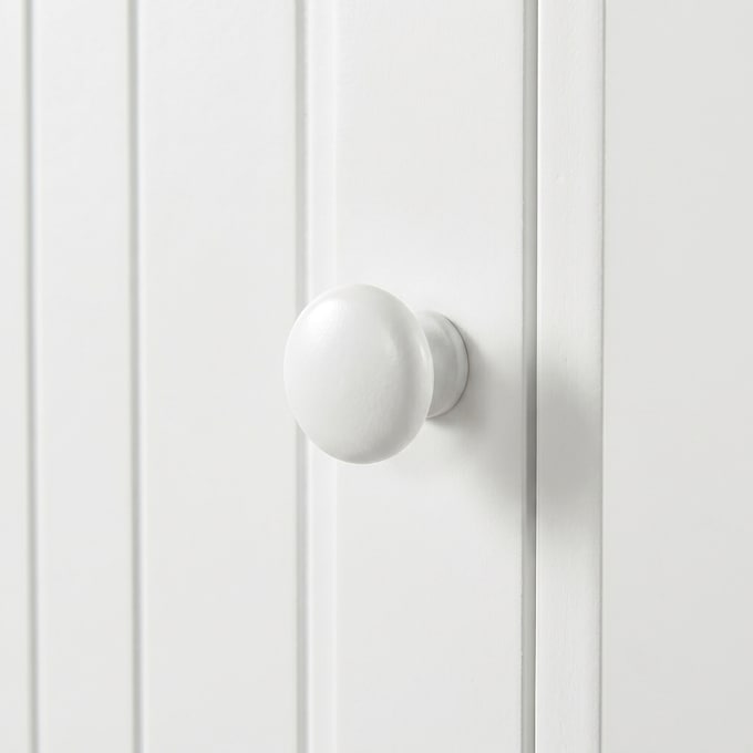 Melissa Tall Storage Pantry, White, large