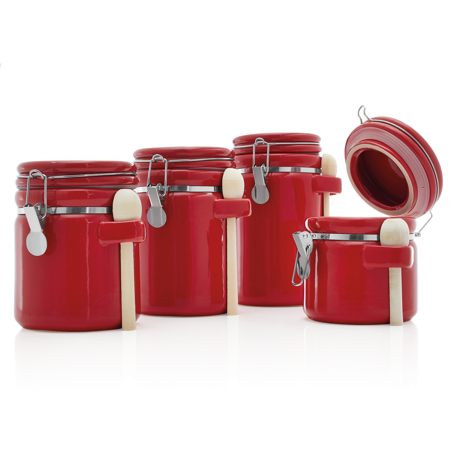 4-Piece Canister Set with Spoon | Seventh Avenue