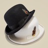 Stacy Adams Monroe Bowler Fedora, , large