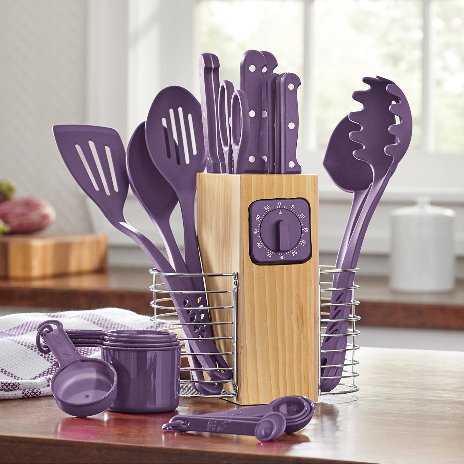 25-Piece Cutlery and Utensil Set | Seventh Avenue
