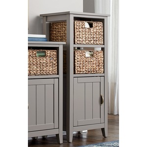 Madison 2 Basket Tall Cabinet, , large