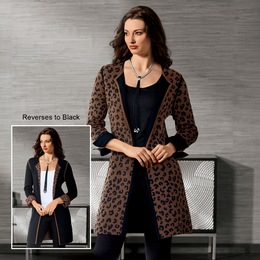 Madison Reversible Cardigan, , large