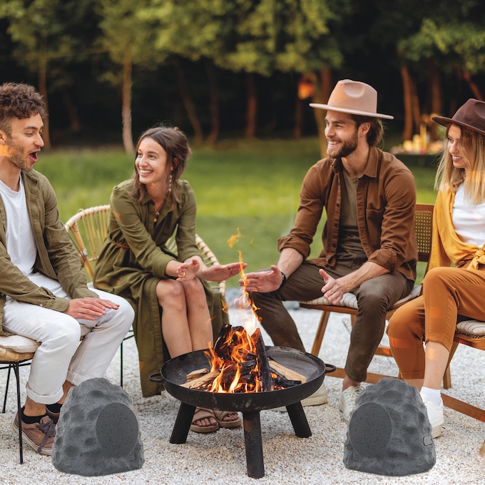 Outdoor Wireless Rock Speakers, , large