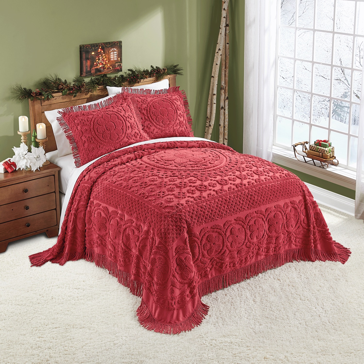 Emily Chenille Bedspread | Seventh Avenue