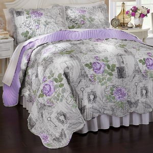 Souvenir Floral Quilt, , large