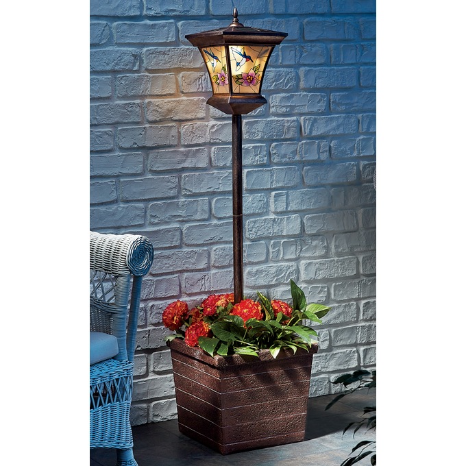 Solar Lantern Planter, , large