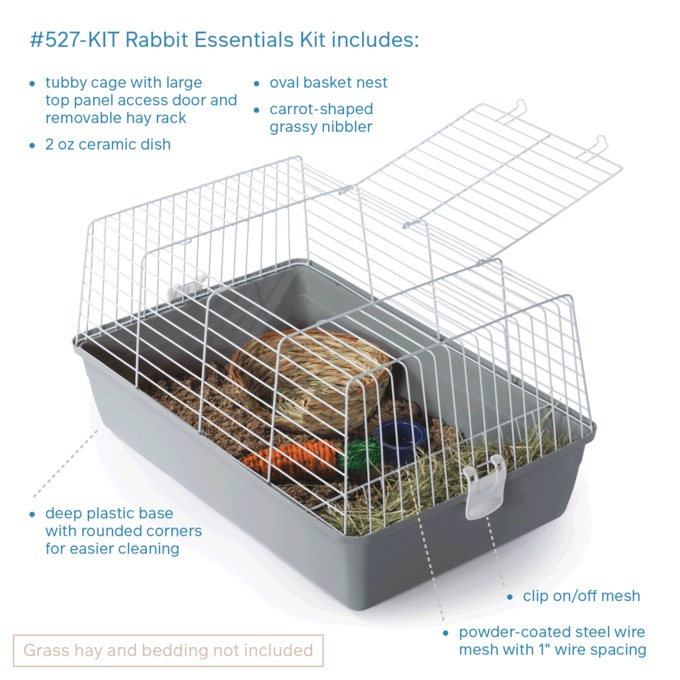 Prevue Pet Bella Small Animal Cage Kit, , large