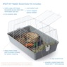 Prevue Pet Bella Small Animal Cage Kit, , large