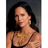 Swirl Crystal Necklace, , large