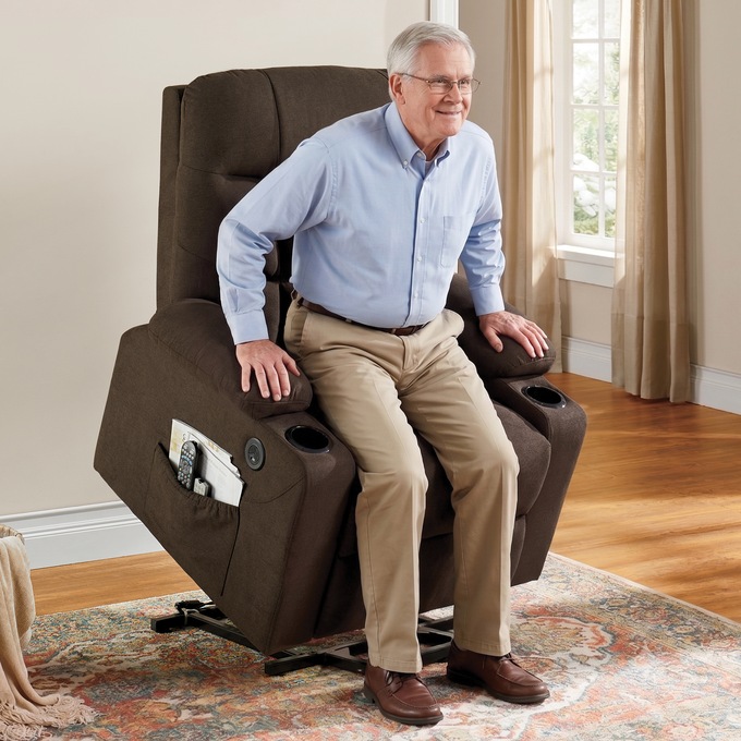 Colton Lift Recliner with Heat & Massage | Seventh Avenue