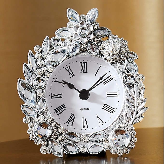 Glam Table Clock, , large