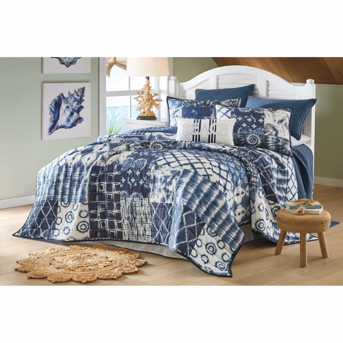Montauk Oversized Quilt and Sham, , large