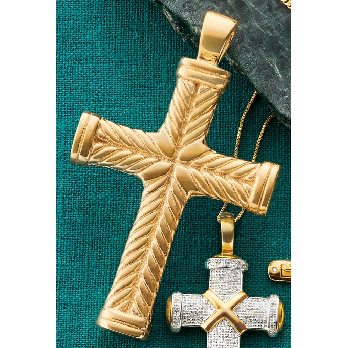 Cross Pendant, , large