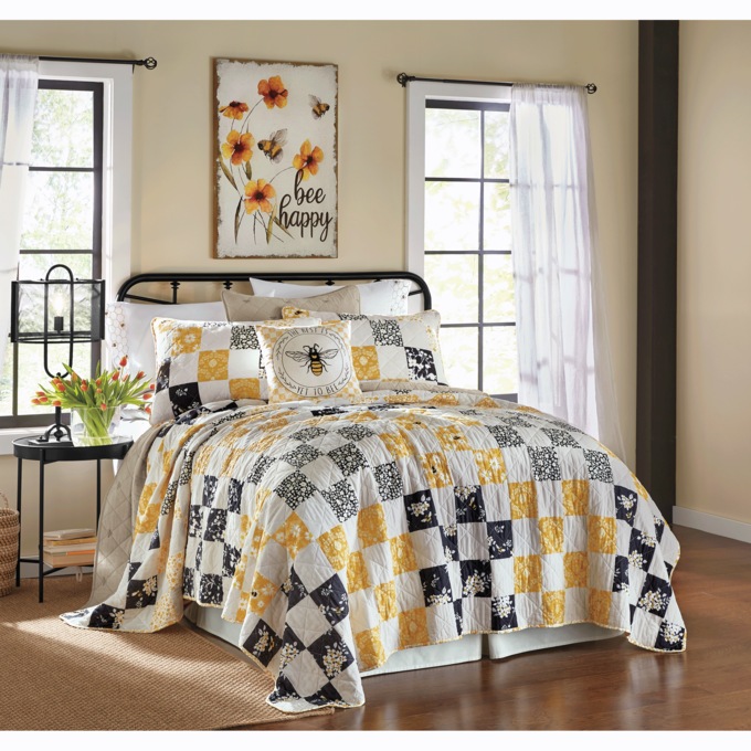 Busy Bee Oversized Sham, , large