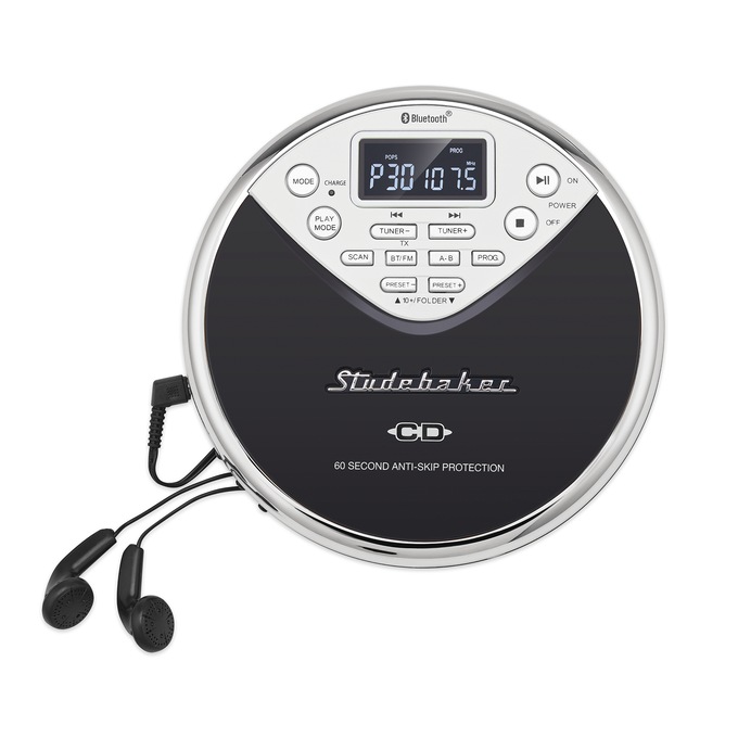 Studebaker Portable CD Player, , large