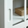 Merrick Sliding-Door Media Cabinet, White, large