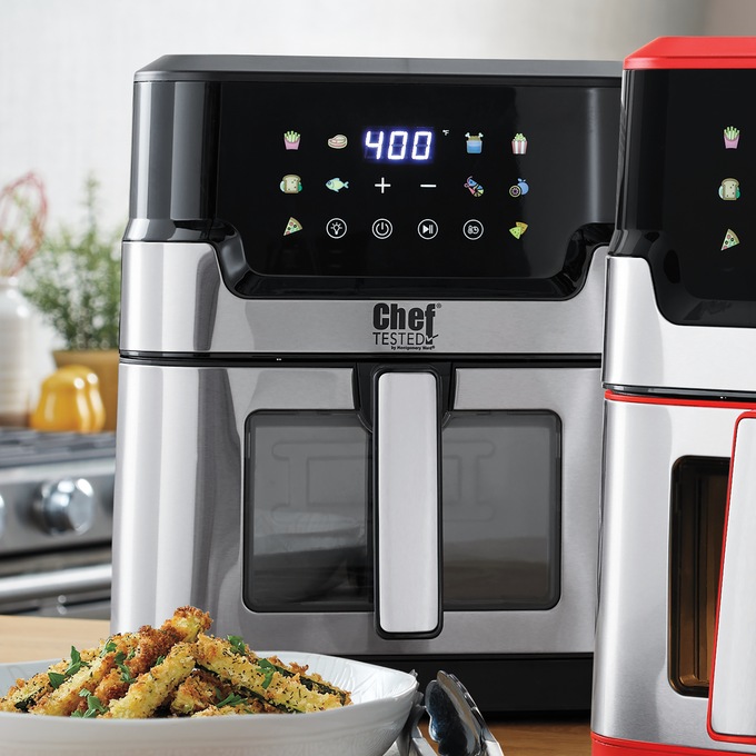 Chef Tested Air Fryer by Wards, Black, large