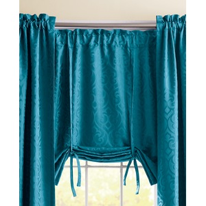 Damask Window Tie Shade, , large